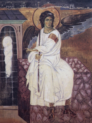  Бели анђео на Христовом гробу 
